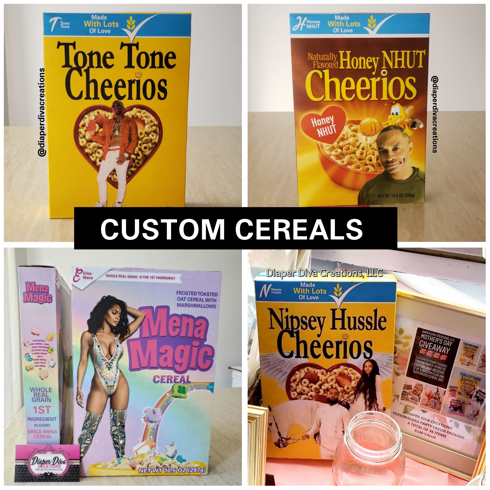 pictures of cereal boxes