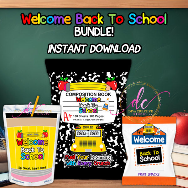 Back to School Bundle INSTANT DOWNLOAD