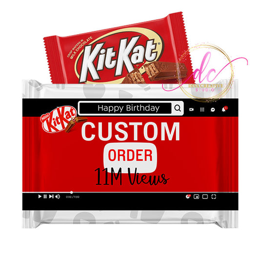 Kit Kat Wrappers Only