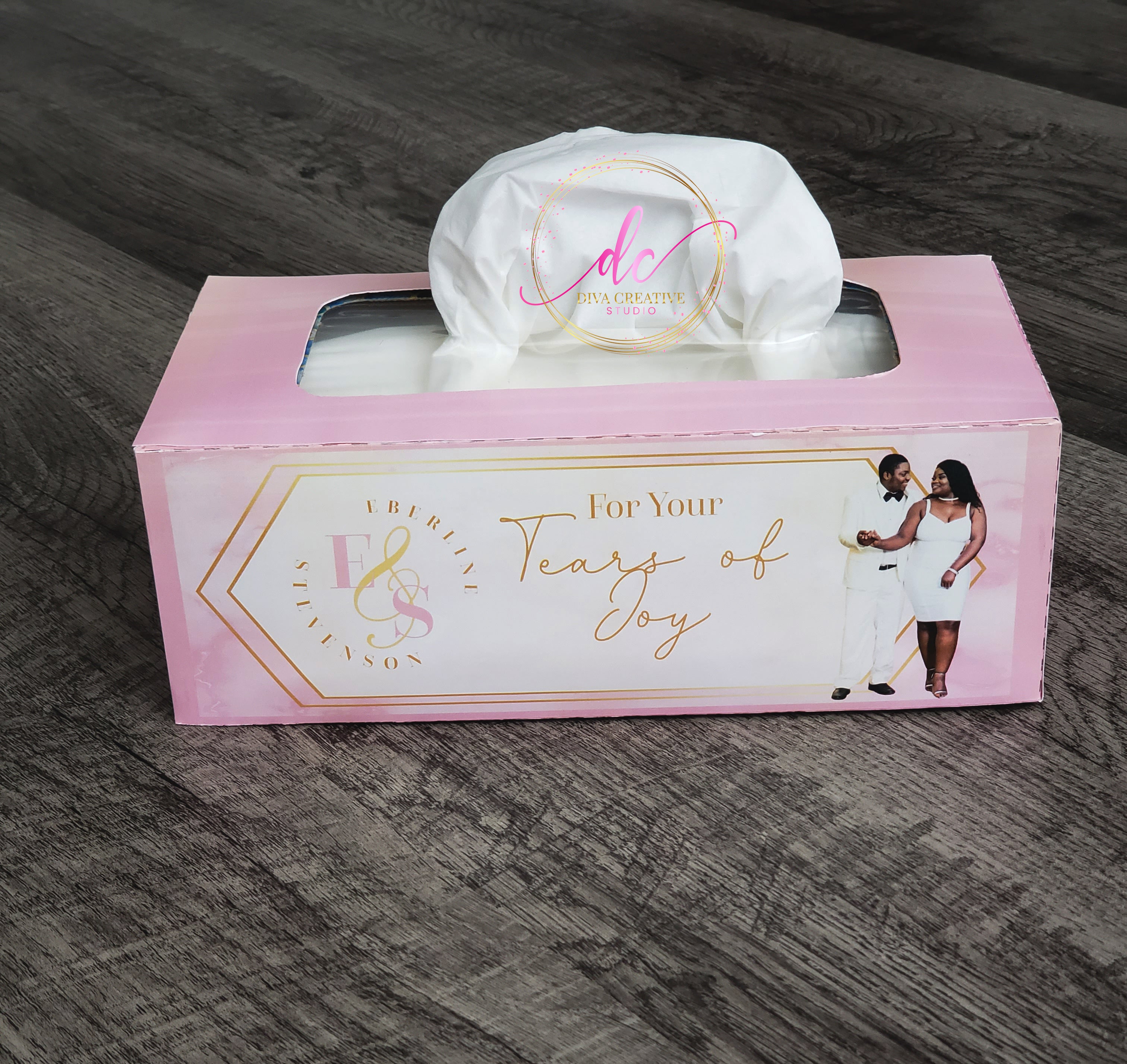 Custom deals tissue box